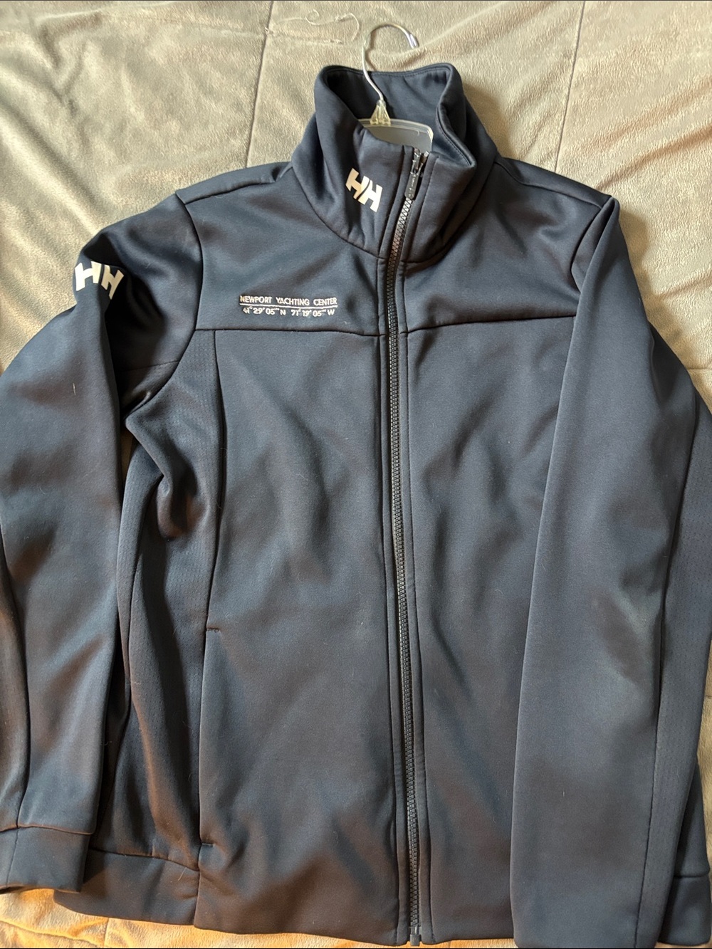 Helly Hansen Navy Lightweight Softshell Jacket with HH Logos